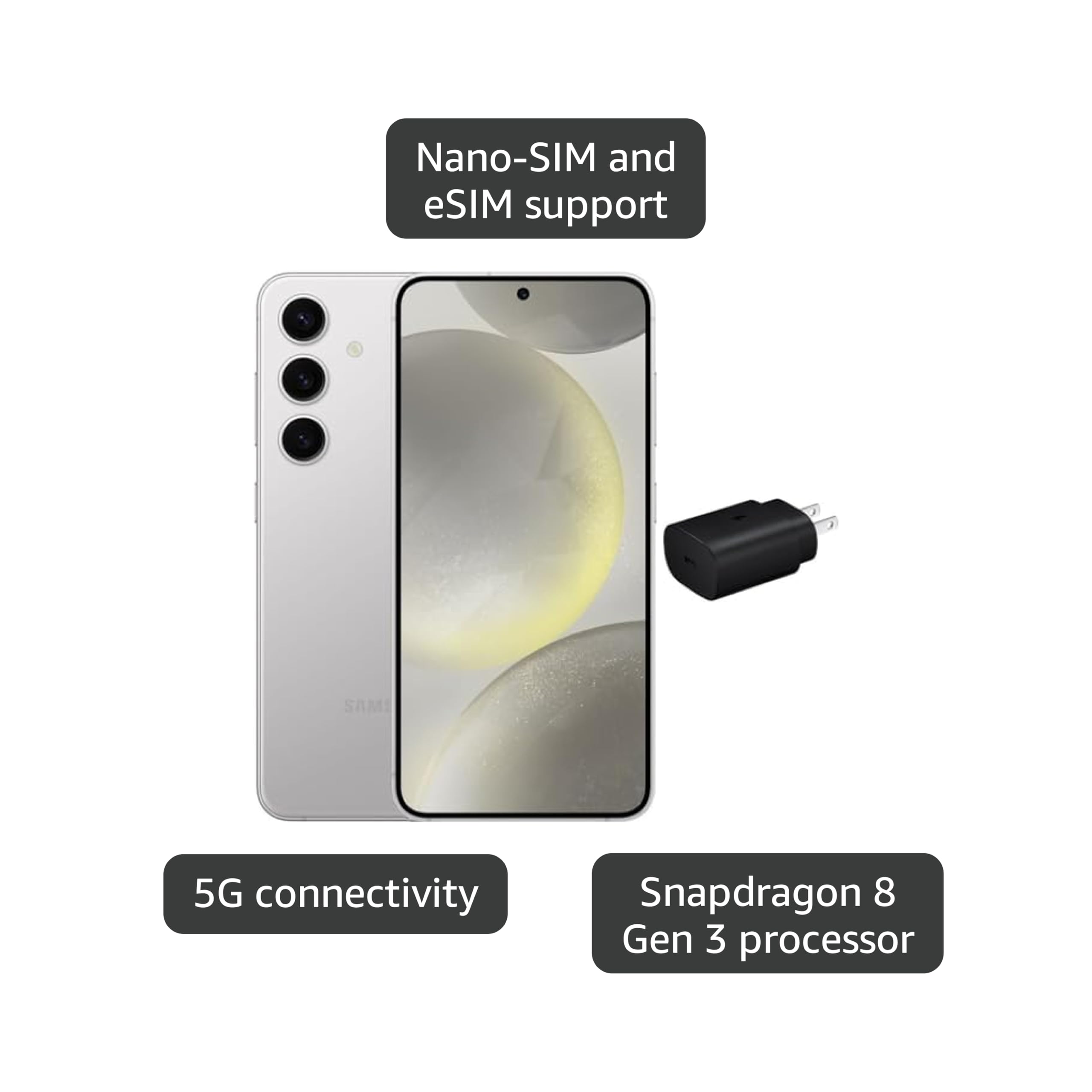 Amazon.com: SAMSUNG Galaxy S24+ Plus 5G (256GB, 12GB) 6.7