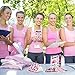 24 Pack Breast Cancer Awareness Accessories Notepads, Pink Ribbon Notebooks Inspirational Mini Pocket Notepads for Women Hope Strength Faith Courage Charity Event Party Favors Gifts Supplies,6 Designs