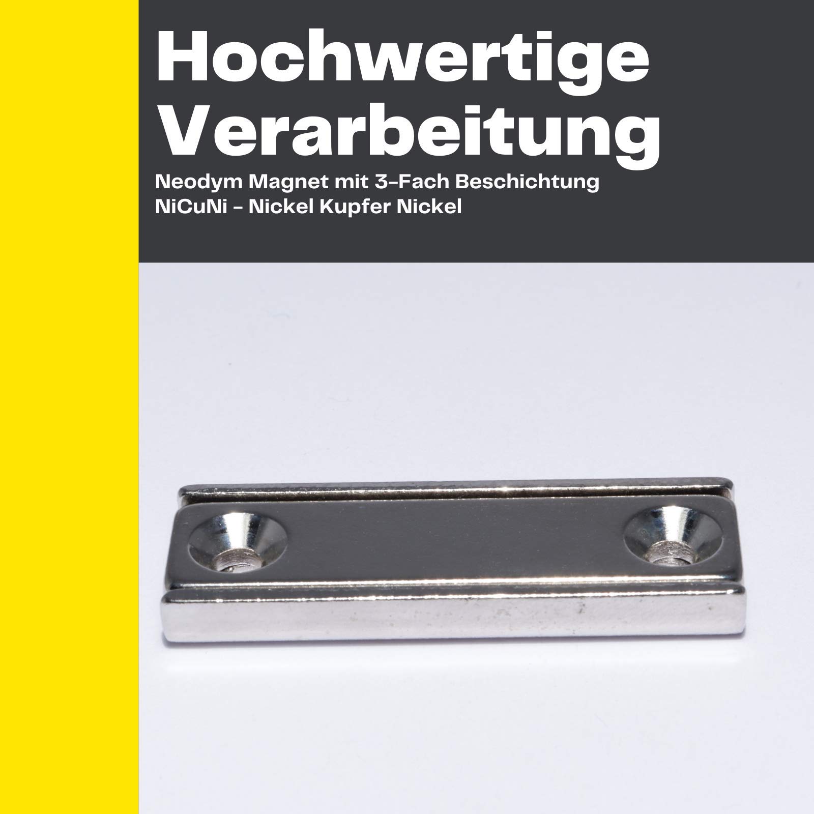 Lot De 60 Aimants Néodyme Extra Puissants - Noir - 6 Mm X 3 Mm - Petits Aimants Autocollants