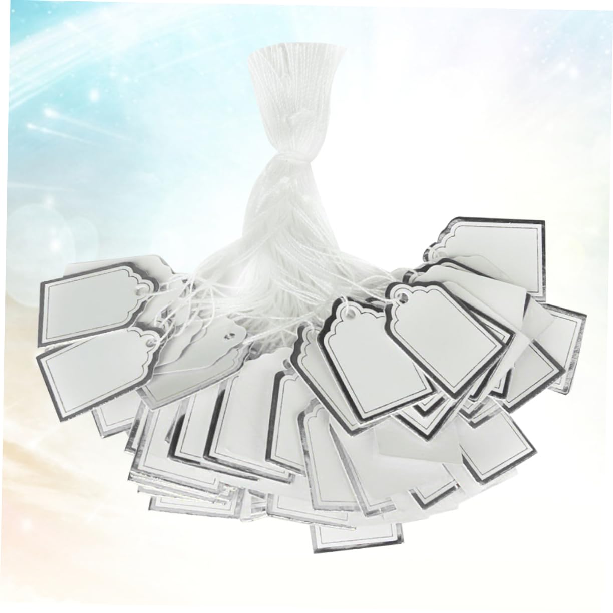 Prezzo Da Pagare D'annata O Etichetta Della Carta In Bianco Isolata Sopra Image47774880 - Foto 7