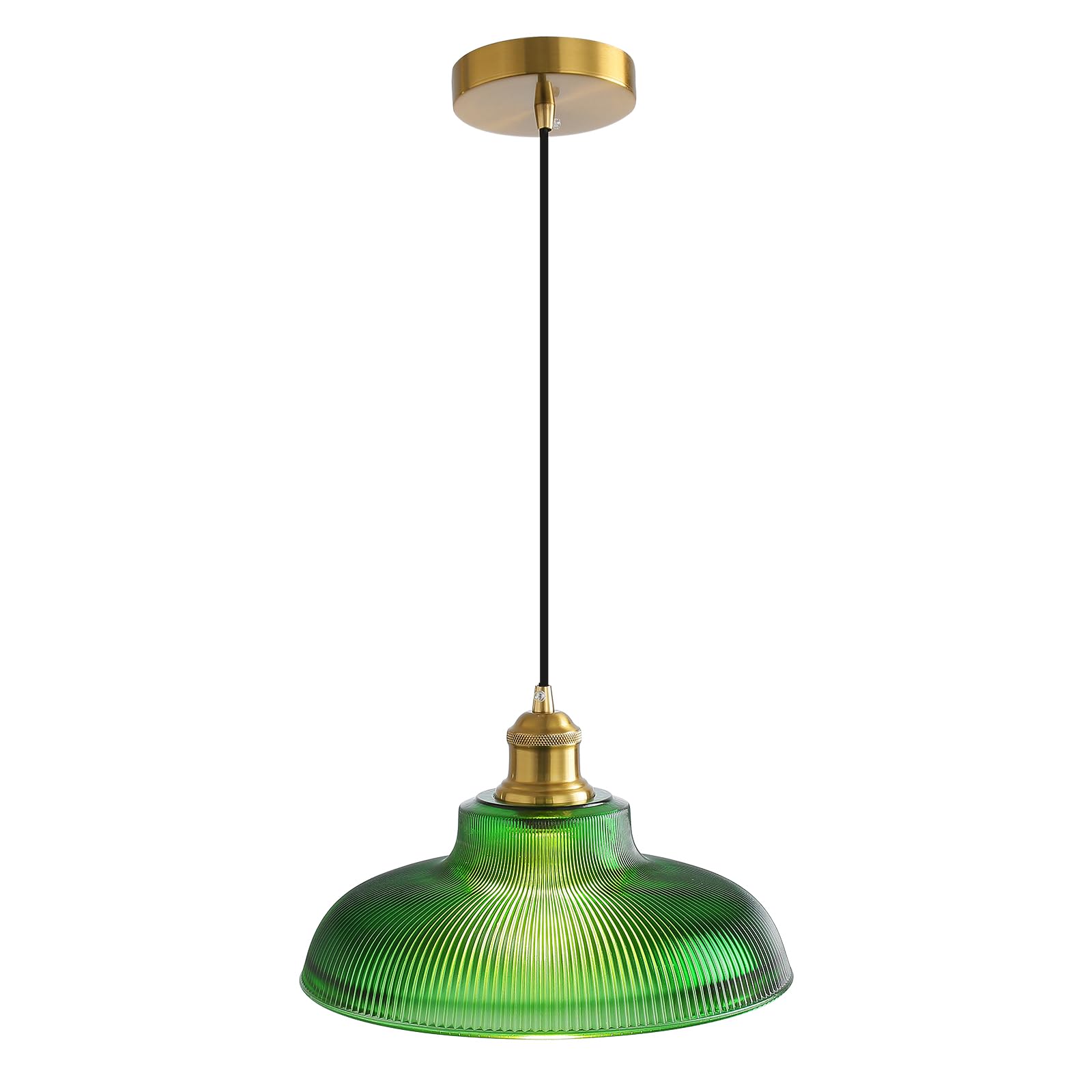 XZHGCEE Glass Pendant Light Green Ceiling Light, Hanging Ceiling Lights Vintage Pendant Light, Pendant Lights for Kitchen Island Bedroom Hallway Study Room Coffee Bar (Green-3)