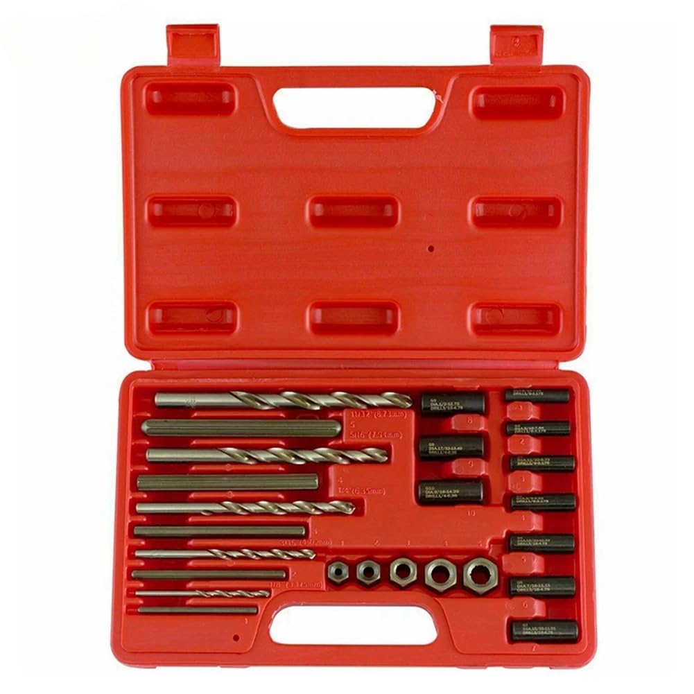 IJSDNVJNDX Easy Removal Tool- Extractor Set(25pc) for Broken for Screws and Bolts for Screws