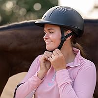 Vista 8 de Casco de equitación TuffRider básico para principiantes Cómodo equipo de protección para la cabeza ecuestre - Certificado SEI
