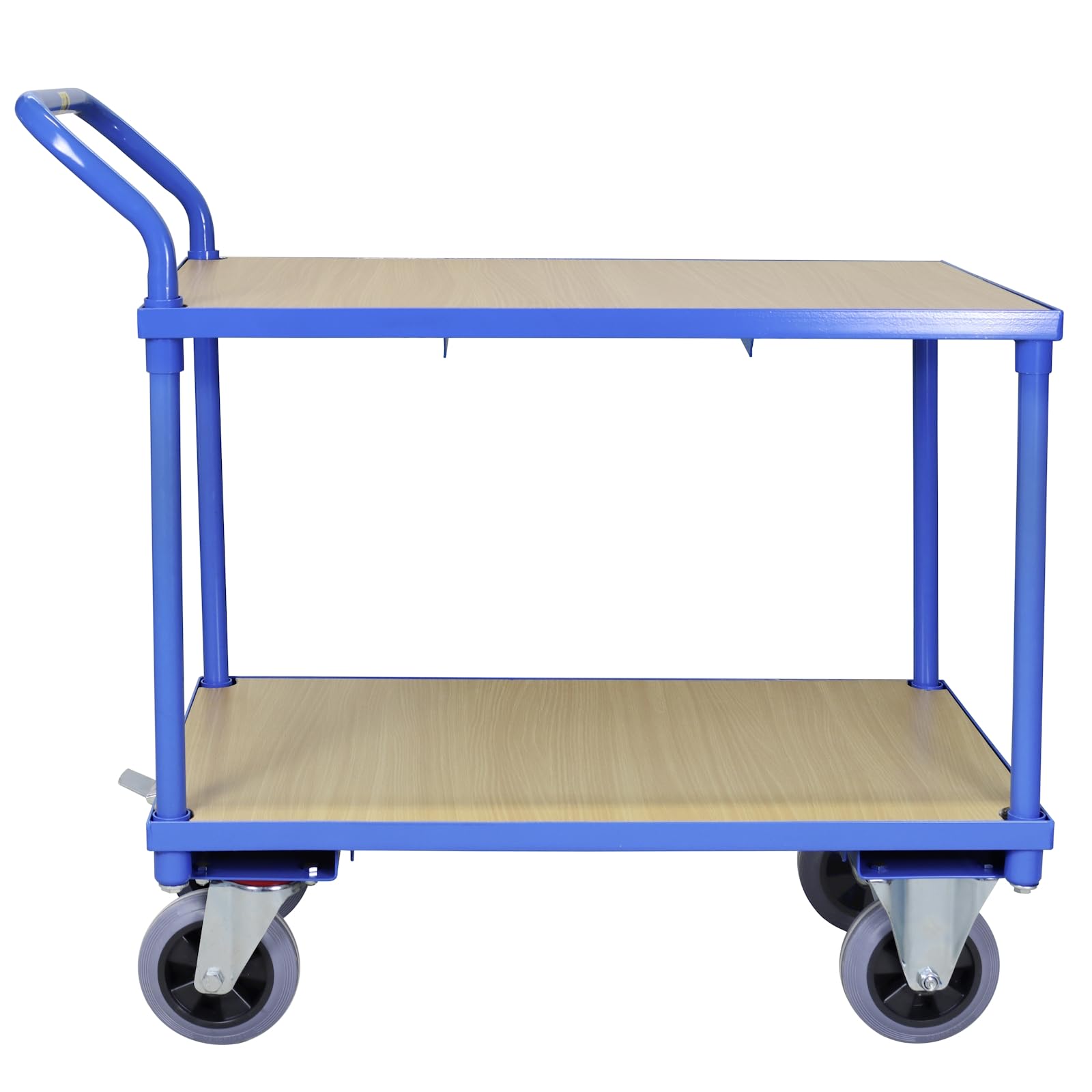 ADB - Carrello per il trasporto a 2 ripiani, 970 x 500 x 957 mm