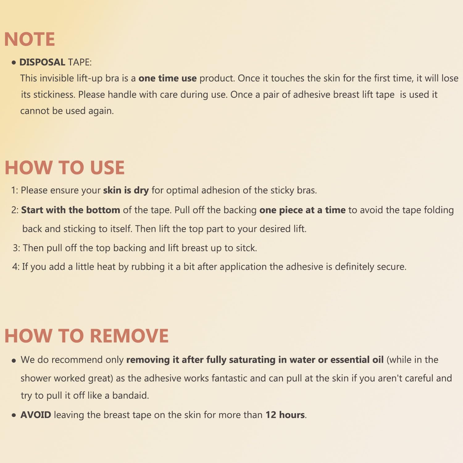 Invisible Breast Lift Tape Adhesive Sticky Push Up Bra for A-E Cup Large Breast - Image 6