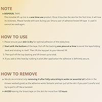 Vista 6 de Sujetador adhesivo adhesivo de levantamiento de senos invisible para copa A-E pecho grande