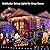 Toodour Solar Christmas Lights Outdoor, 2 Packs Total 144ft 400 LED Solar String Lights with 8 Mode, Outdoor Christmas String Light for Garden, Patio, Fence, Balcony, Xmas Tree Decor - Multicolor