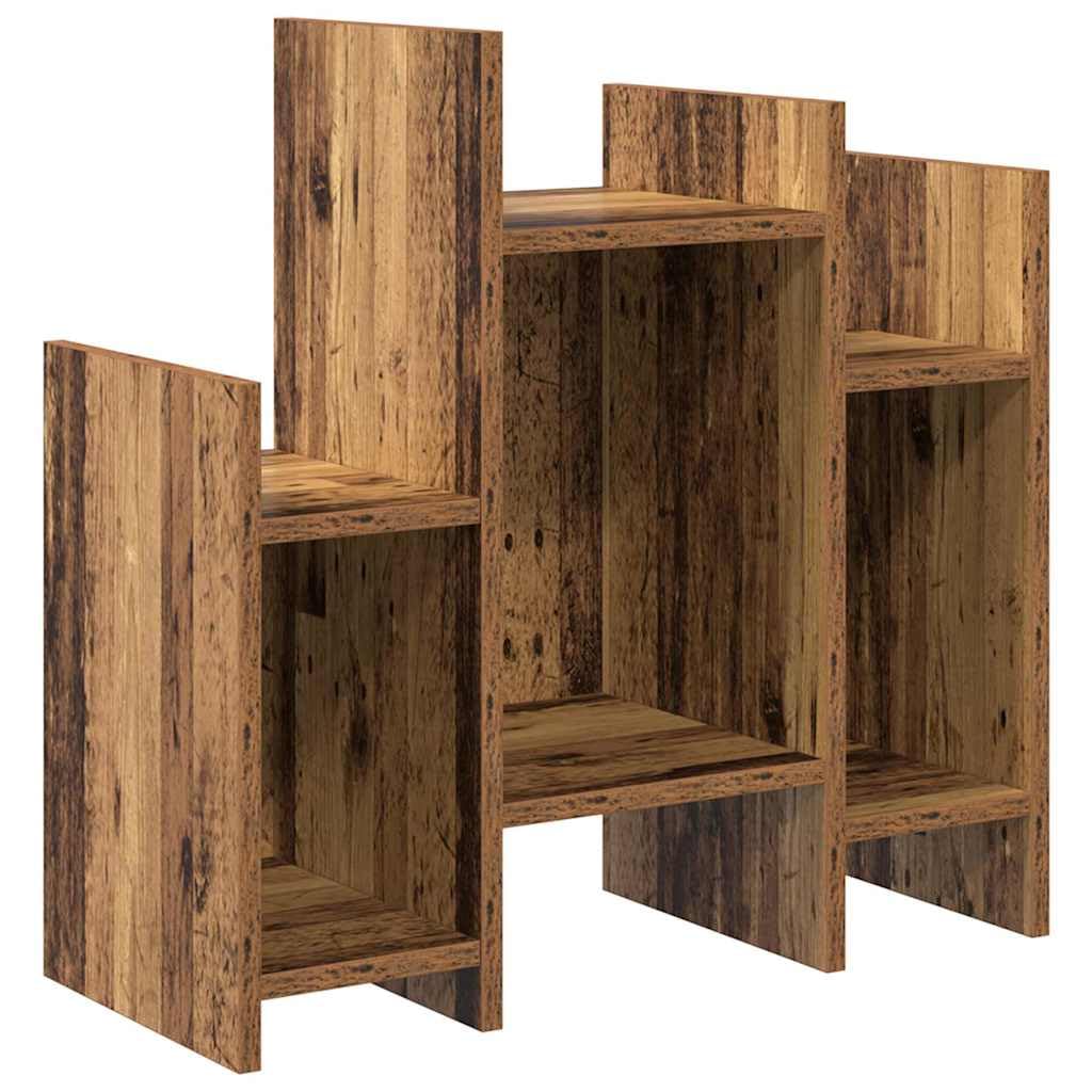 Armadio laterale in legno anticato, 60 x 26 x 60 cm, in legno