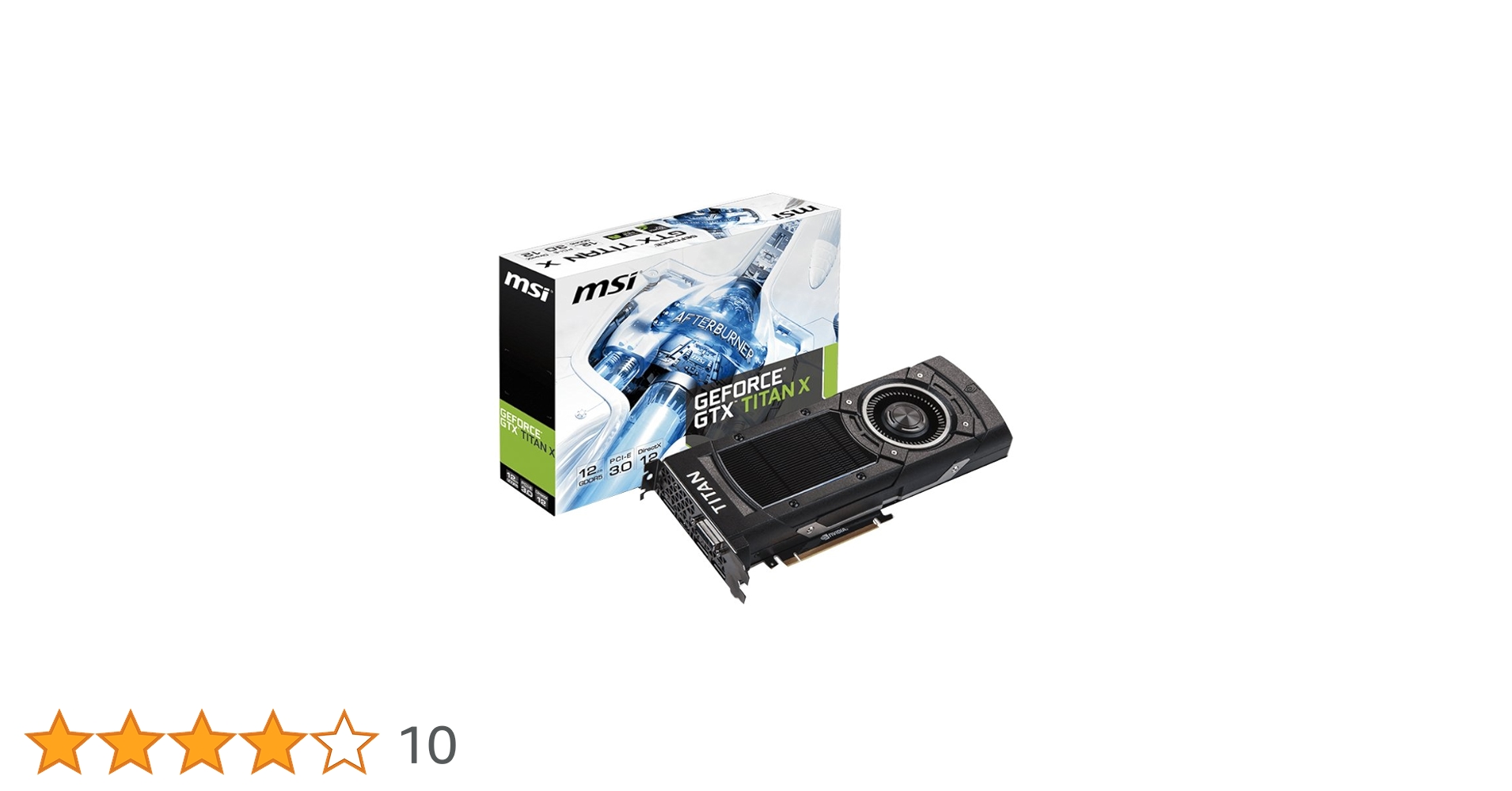 グラフィックボード・グラボ・ビデオカード GeForce GTX TITAN X 12GB Amazon | Nvidia GTX TITAN X 12GB GDDR5 PCI-e x16 3 x