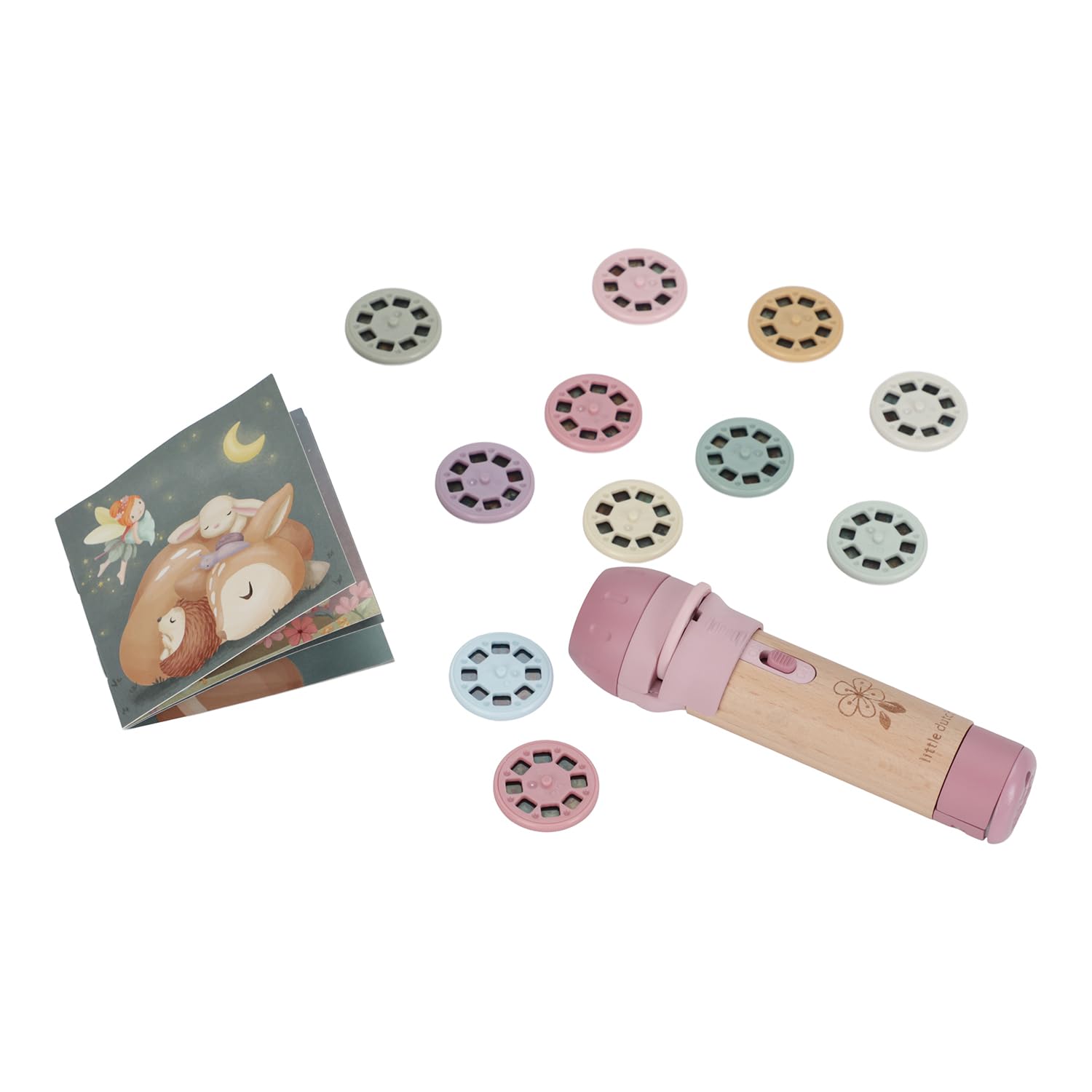 Little Dutch 4780 - Proyector de linterna para niños Cuentos para dormir - Jardín de Hadas