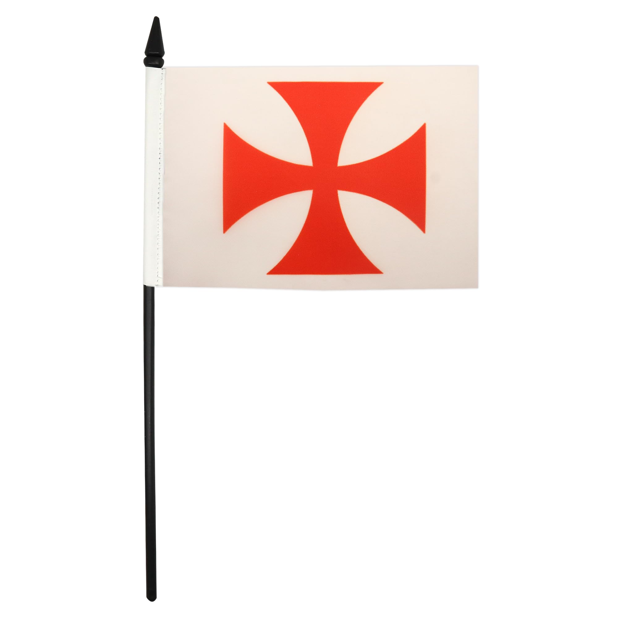 Image secondaire de AZ FLAG - Drapeau De Table 21x14 cm - Petit Drapeau De Bureau 100% Polyester Avec Hampe De 25cm Et Socle En Plastique Noir