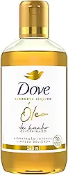 Dove Óleo de Banho Hidratação Intensa e Limpeza Delicada, Glicerinado com 96% Ingredientes de Origem Natural 240 ml