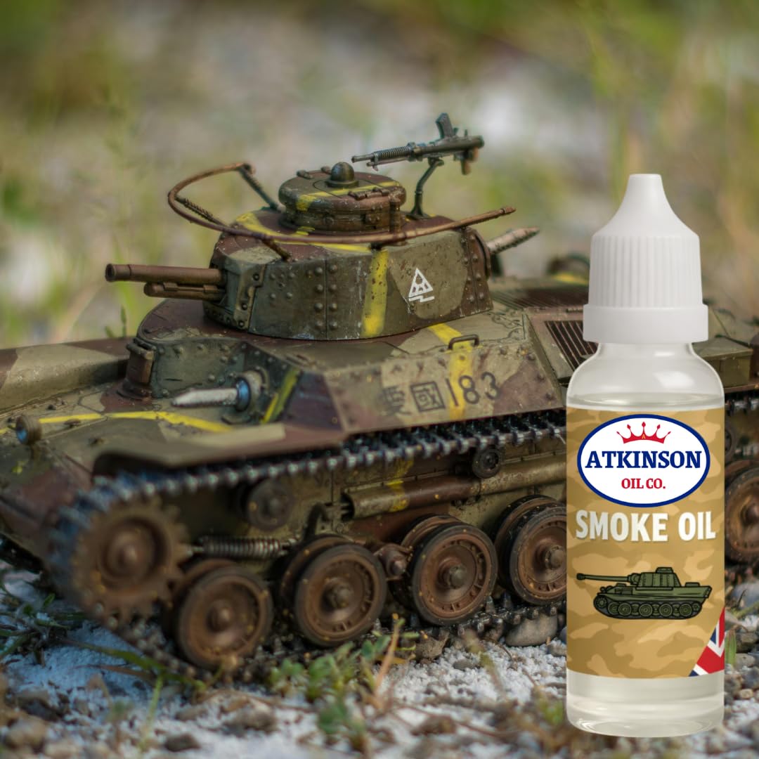 Atkinson Oil Co. Smoke Oil 10 ml, White - Image 2