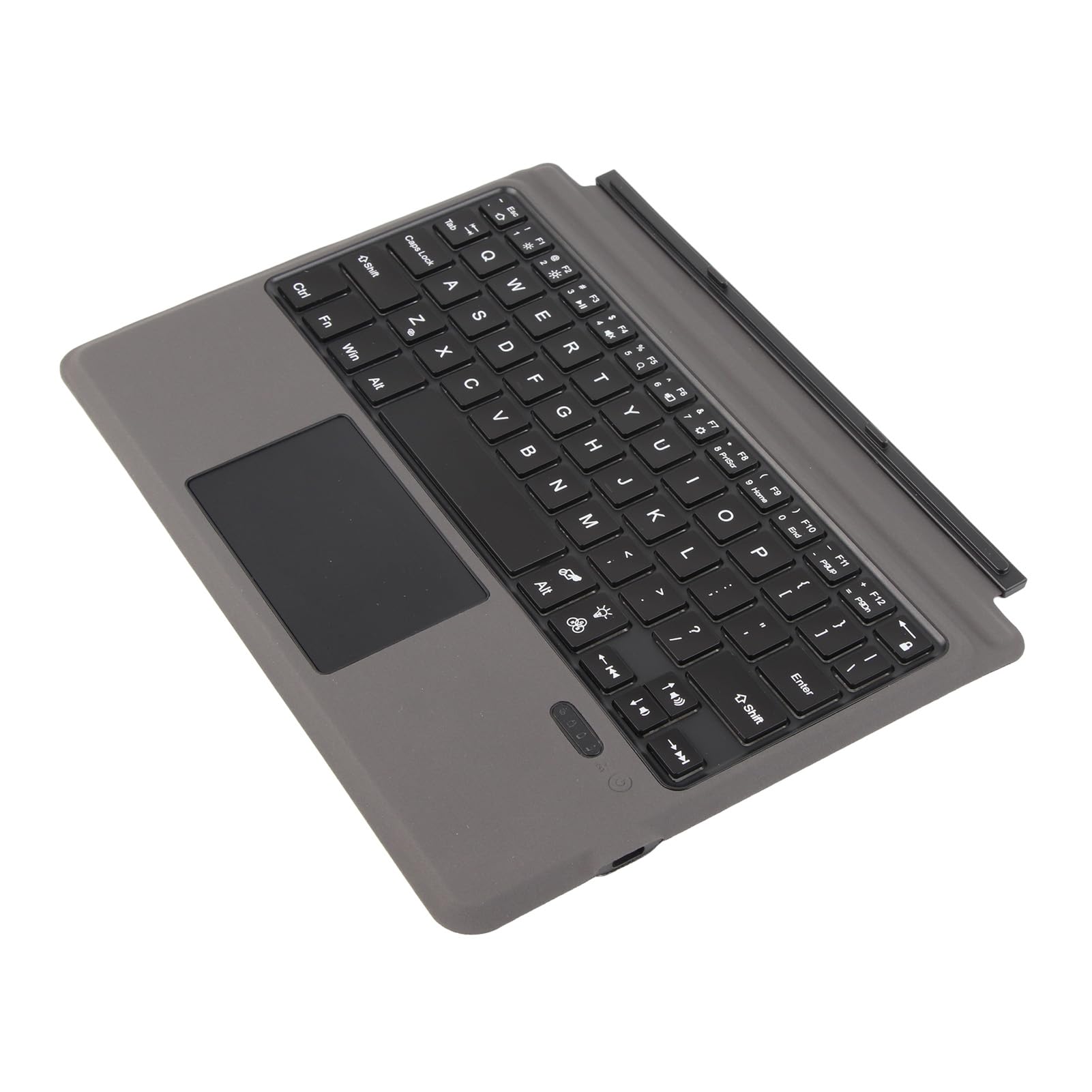 KUIDAMOS Bezprzewodowa Klawiatura Bluetooth Ultra Cienki Panel Dotykowy Skóra PU dla Tabletów Go 1 2 3, Klawiatura Tabletu o Szybkiej Reakcji dla Osób Podróżujących w Biurze (Z kolorowym