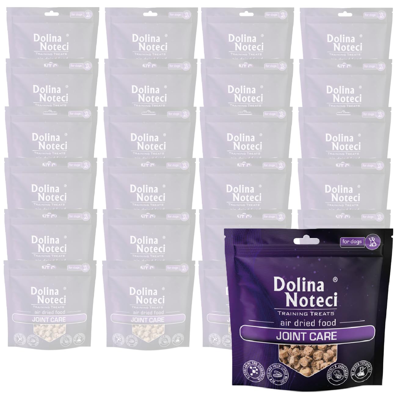 Dolina Noteci Training Treats Joint care przysmak dla psa trenerki z wołowiną i dziczyzną 130g x 24