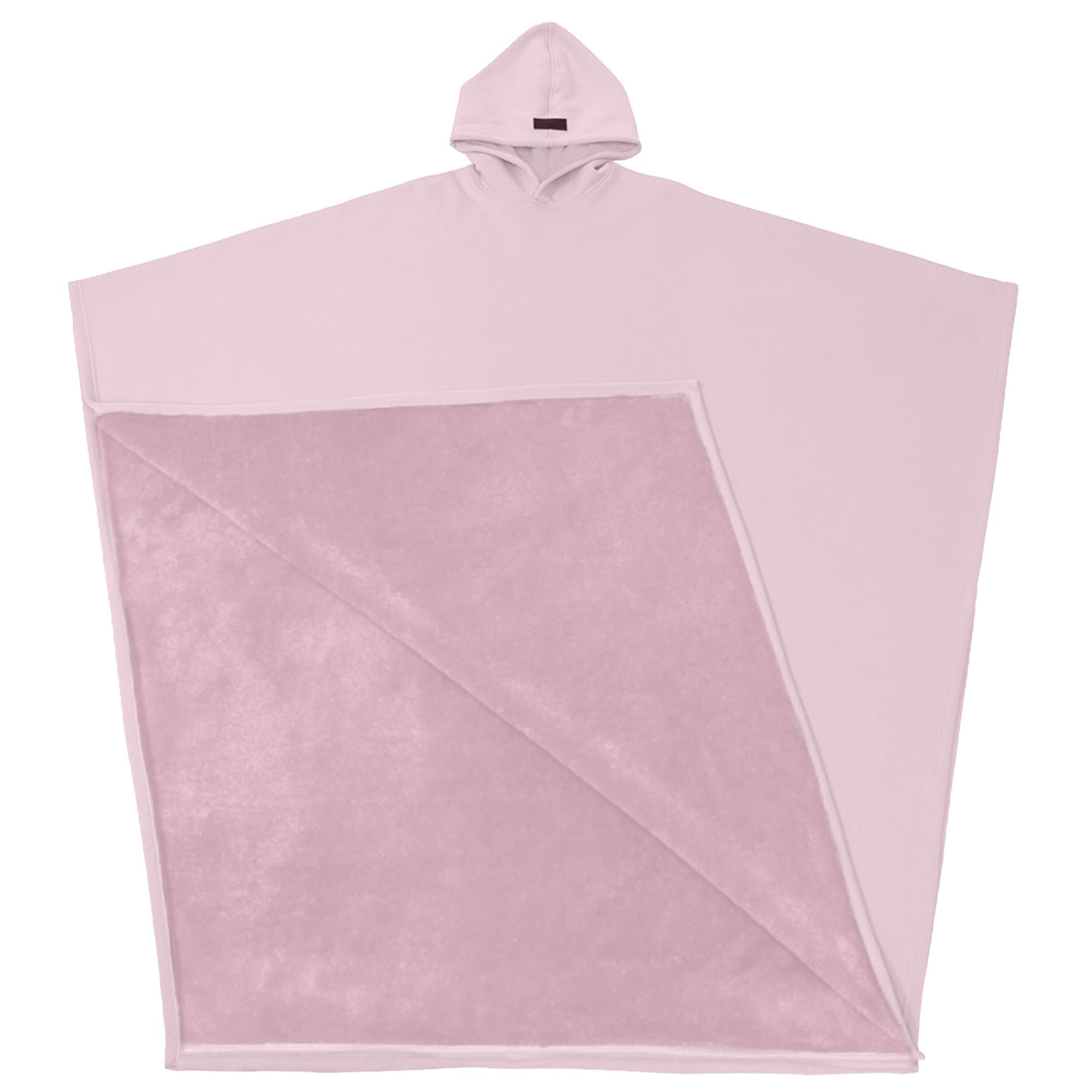 FREE THE SHEEP Eden Hoodie – Oversized Weighted Hoodie Cloak with Ultra-Soft Faux Fur Liner (Lavender, 5'11 or Taller)