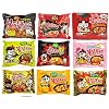 Samyang Spicy Chicken Hot Ramen Noodle Buldak Variety Pack - 9 Different Flavors