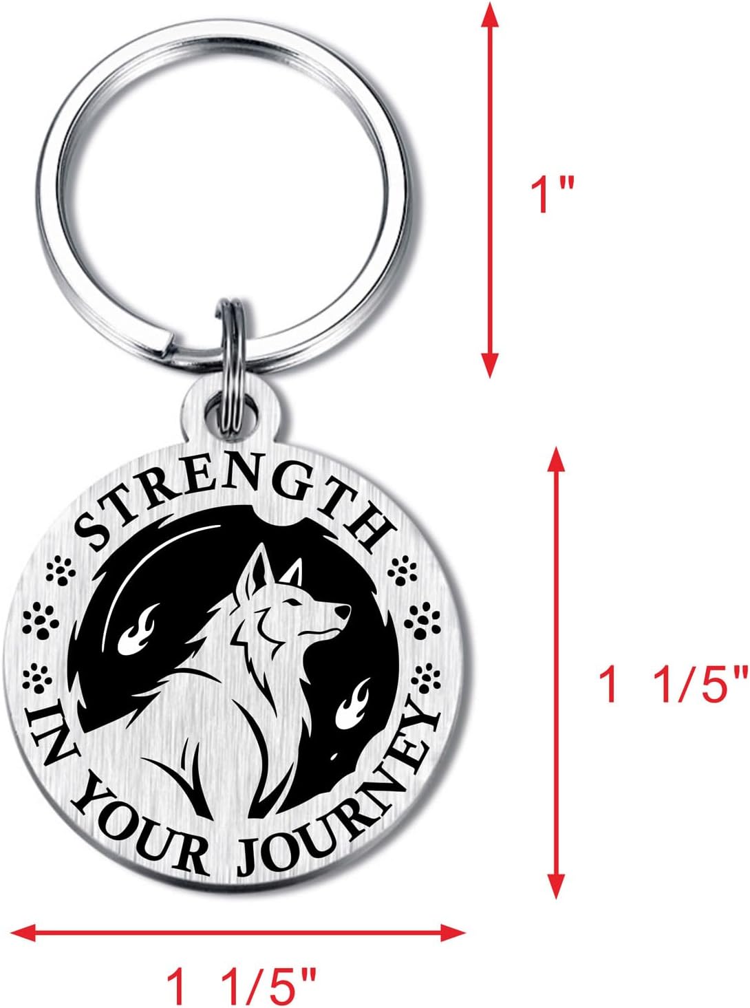 Alotozo Animal Lovers Gifts for Women Men, Birthday Christmas Graduation Gift Keychain for Son Daughter Best Friend