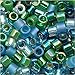 Produktbild Miyuki Delica Saatperlen-Mischung 10/0 Lagune Blau Grün 8 Gramm