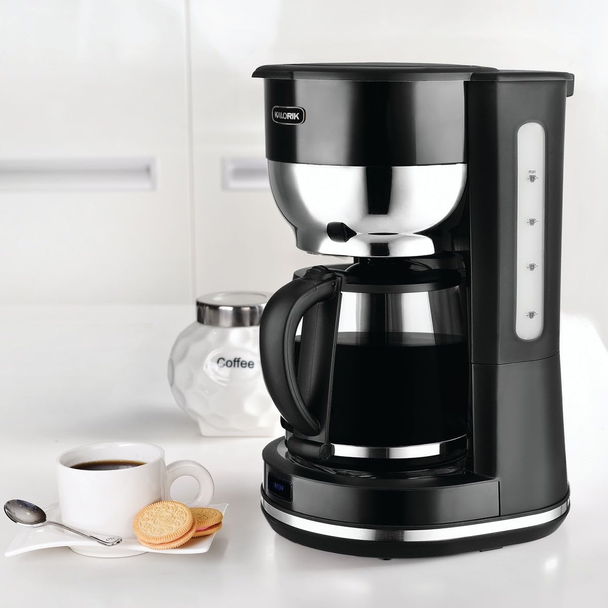 Amazon.com: Kalorik Mid-Century 10 Cup Retro Coffee Maker, Black