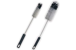 2-pack Bottle and Hummingbird Feeder Cleaner Brushes by Coralpearl Utility