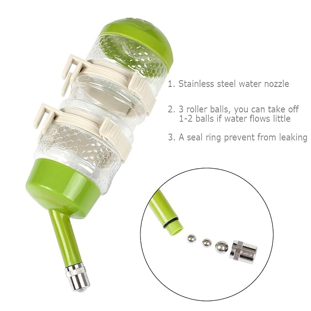Foto 4 de 7 de Pawow Mascota Perro Gato Automático Dispensador de Agua, Botella de Cuenco de Pie