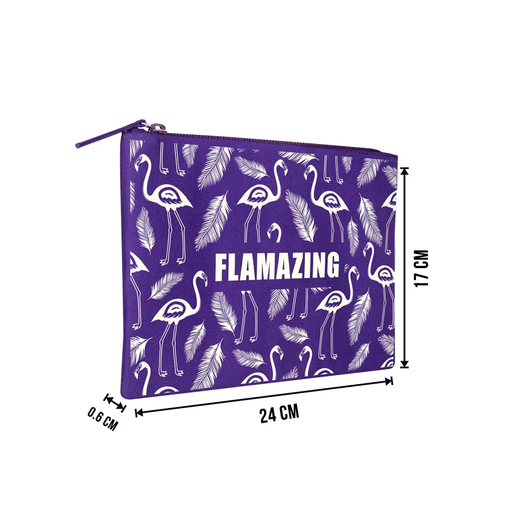 Colorbar Co-Earth Flamazing Flat Pouch - Deep Purple 4