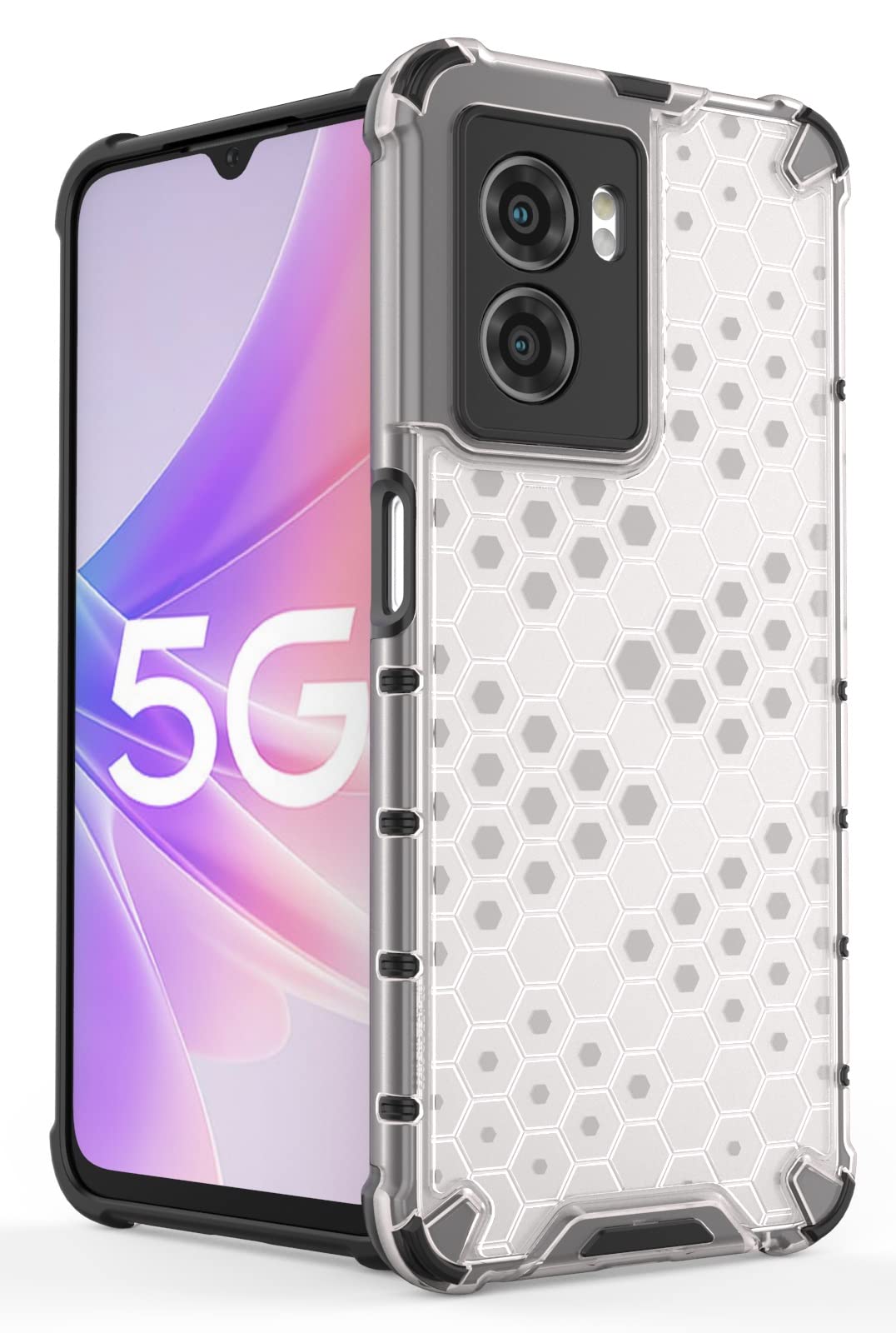 Glasgow | for Oppo K10 5G Stylish Look Pattern Back Case Cover for Oppo K10 5G - Transparent (B0B65DBL4W) Amazon Price History, Amazon Price Tracker