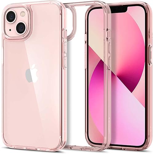 Spigen Ultra Hybrid Designed for iPhone 13 mini Case (2021) - Rose Crystal