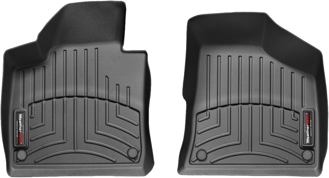 WeatherTech Custom Fit FloorLiners for Audi A3-1st Row (442181), Black