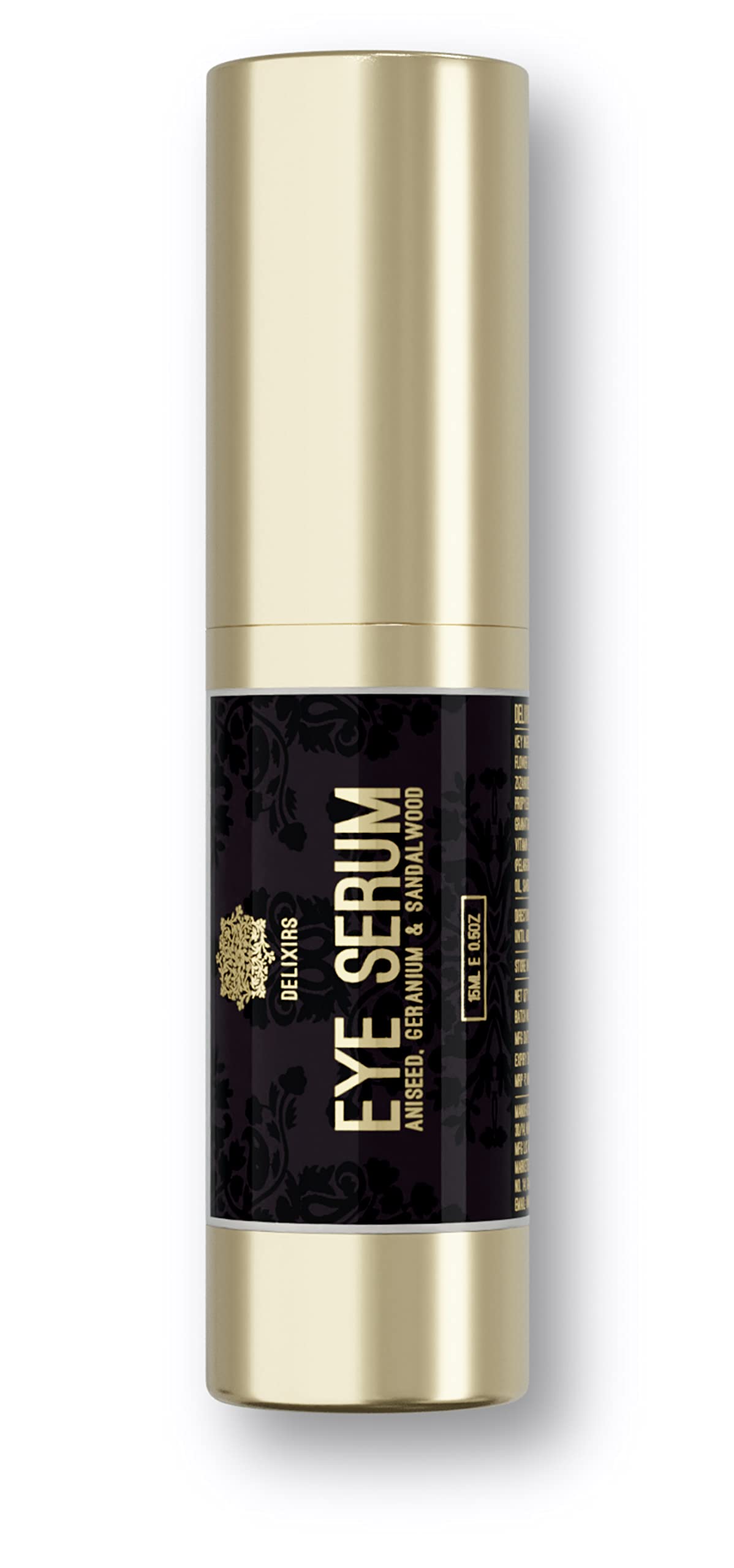 Delixirs Eye Serum | Reduces Dark Circles & Fine Lines, 15ML | Chemical Free | Repair & Nourish Skin