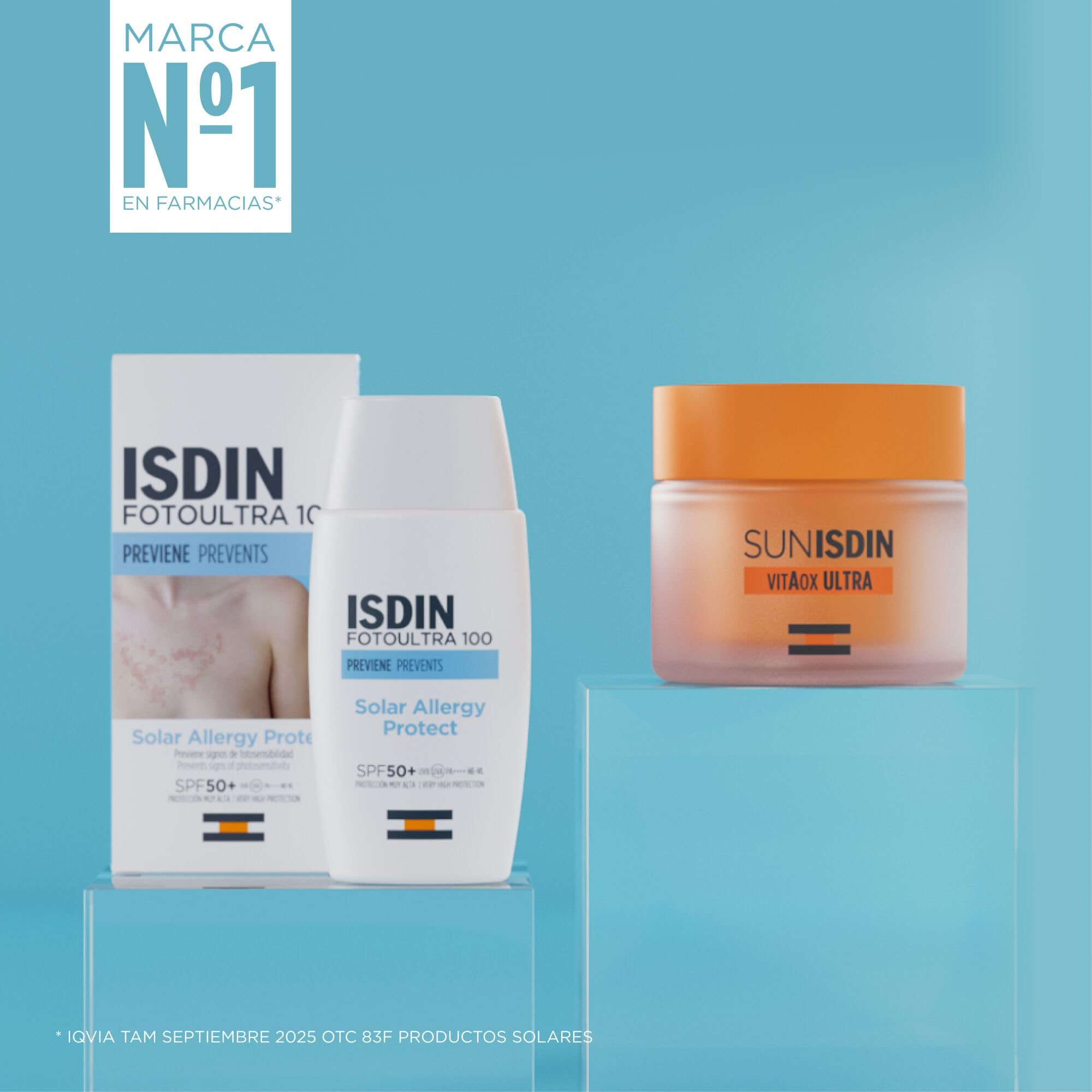 ISDIN Foto Protector Facial Solar Allergy SPF 50+, 50 ml