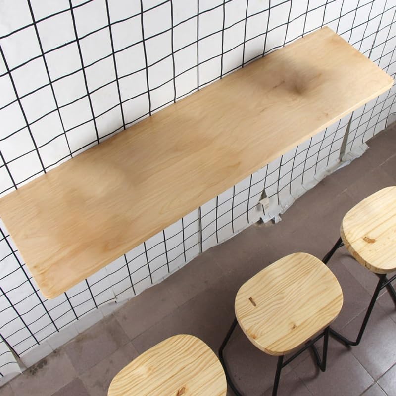 Table pliante murale 100 cm rétractable pour créer un coin bureau