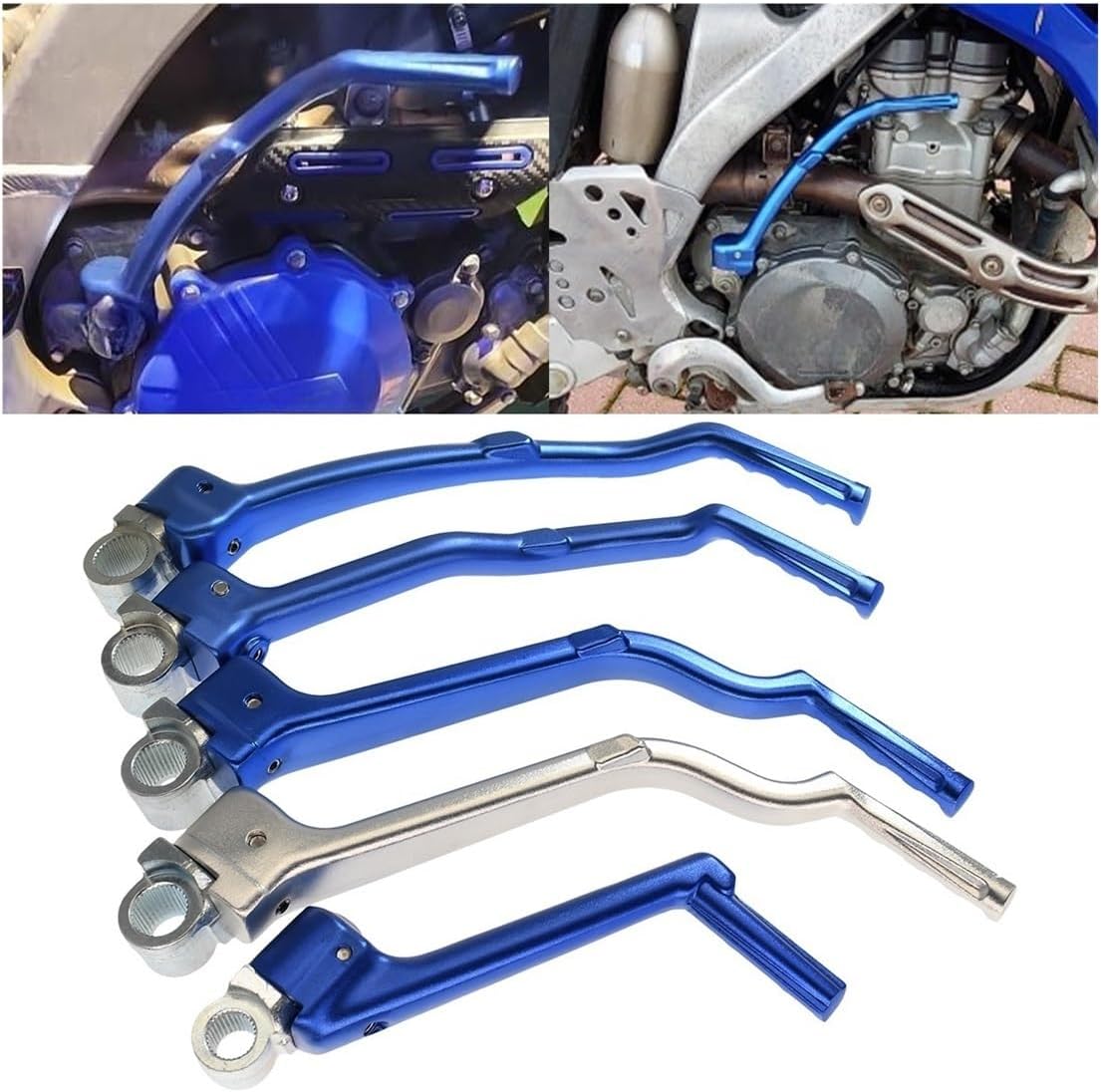 Motorcycle Kick Starter Motorcycle Forged Kick Start Pedal Levers for YZ250F YZ450F YZ250FX YZ450FX WR250F WR450F YZ125 YZ250 YZ250X YZF