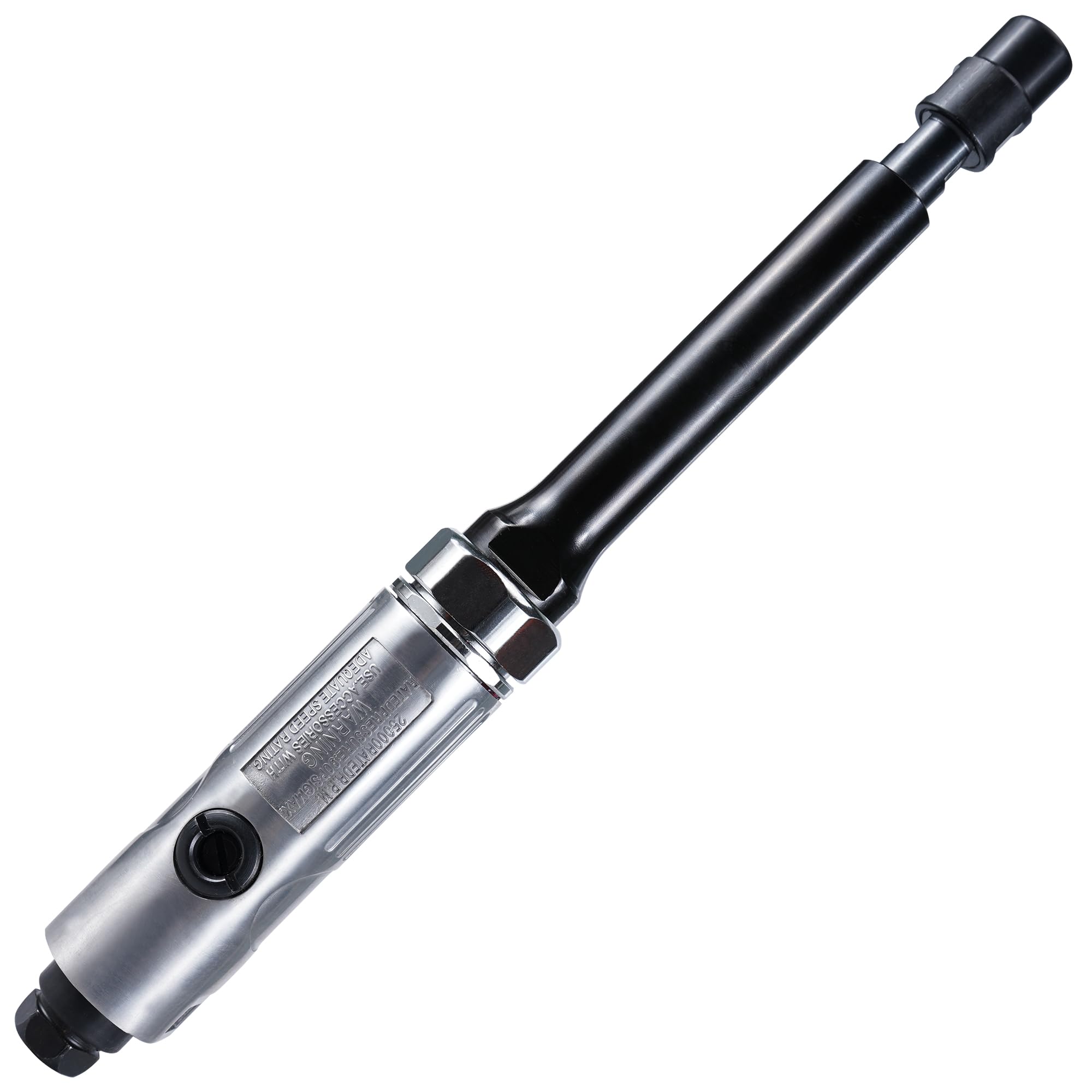 Smerigliatrice pneumatica, set di smerigliatrici ad aria estesa da 12,7 cm con pinze da 1/4" e 1/8", smerigliatrice pneumatica da 20.000 giri/min per porting, lucidatura e sbavatura, scarico