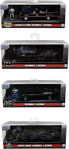 Jada Juguetes Batman Batmobile 132 Escala Die-Cast Negro Batman Toy Car