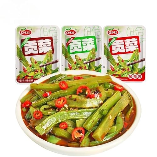 香辛料貢菜軽食 麻辣野菜苔乾物、唐辛子脆く柔らかい響菜、辛い中華料理、即席野菜とおかず、純素、レジャー軽食 香辣?菜小吃 麻辣蔬菜苔干菜 辣椒脆嫩?菜 辣条中式小吃 即食蔬菜和配菜 ?素菜 休?零食 中?食材 中?料理 中華食材中華料理 (ミックス味,15