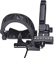 Vista 1 de Descanso de flecha de tiro con arco Descanso de flecha para diestros Contención completa Arco compuesto Reposo de flecha ajustable