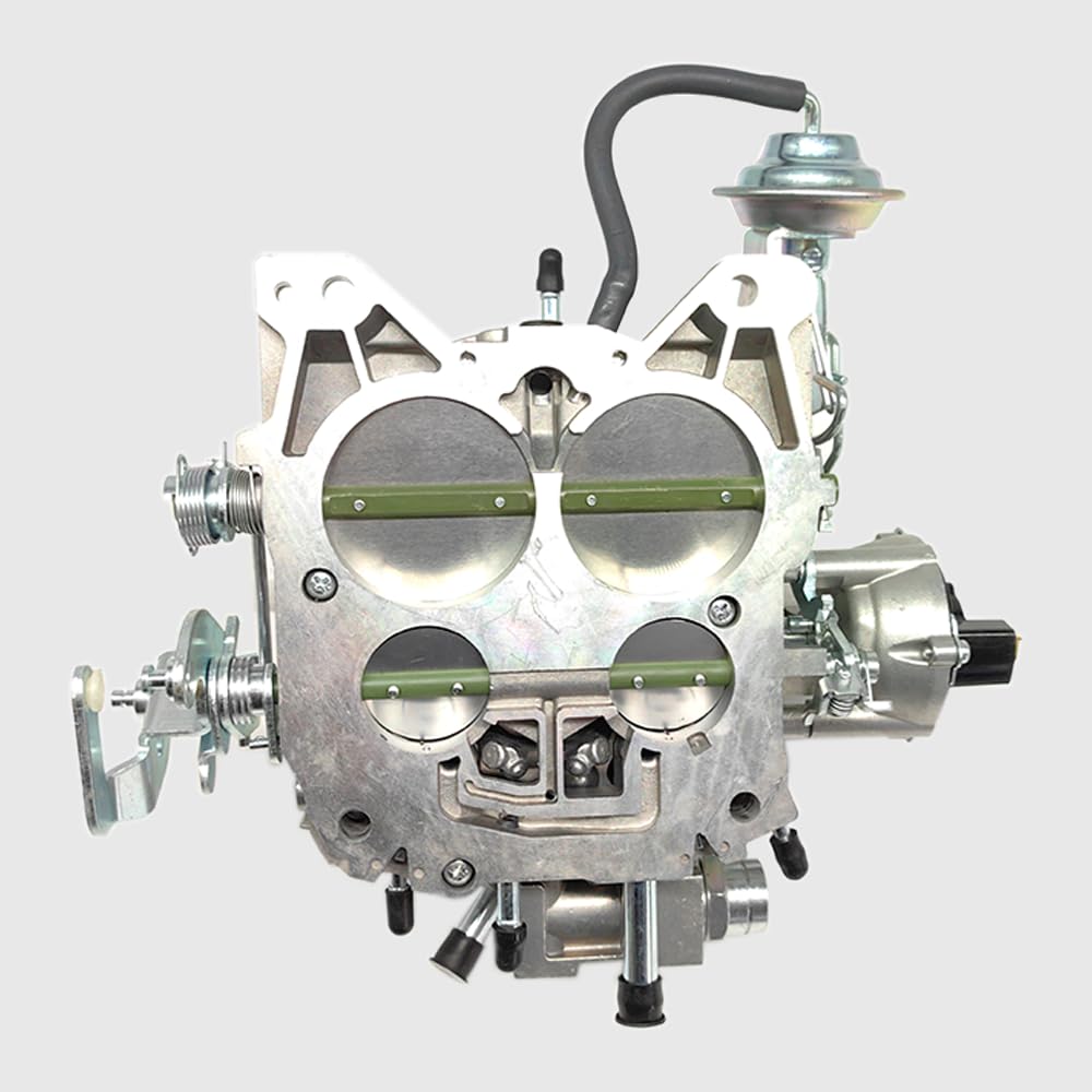 Carburador de 4 barriles para 1904R 1906R Rochester Quadrajet 4MV Carb se adapta a Chevy 1980-1989 305-350c.i Motores 1904 1906R Choke eléctrico 750 CFM Aspiradora secundaria con juntas Jets
