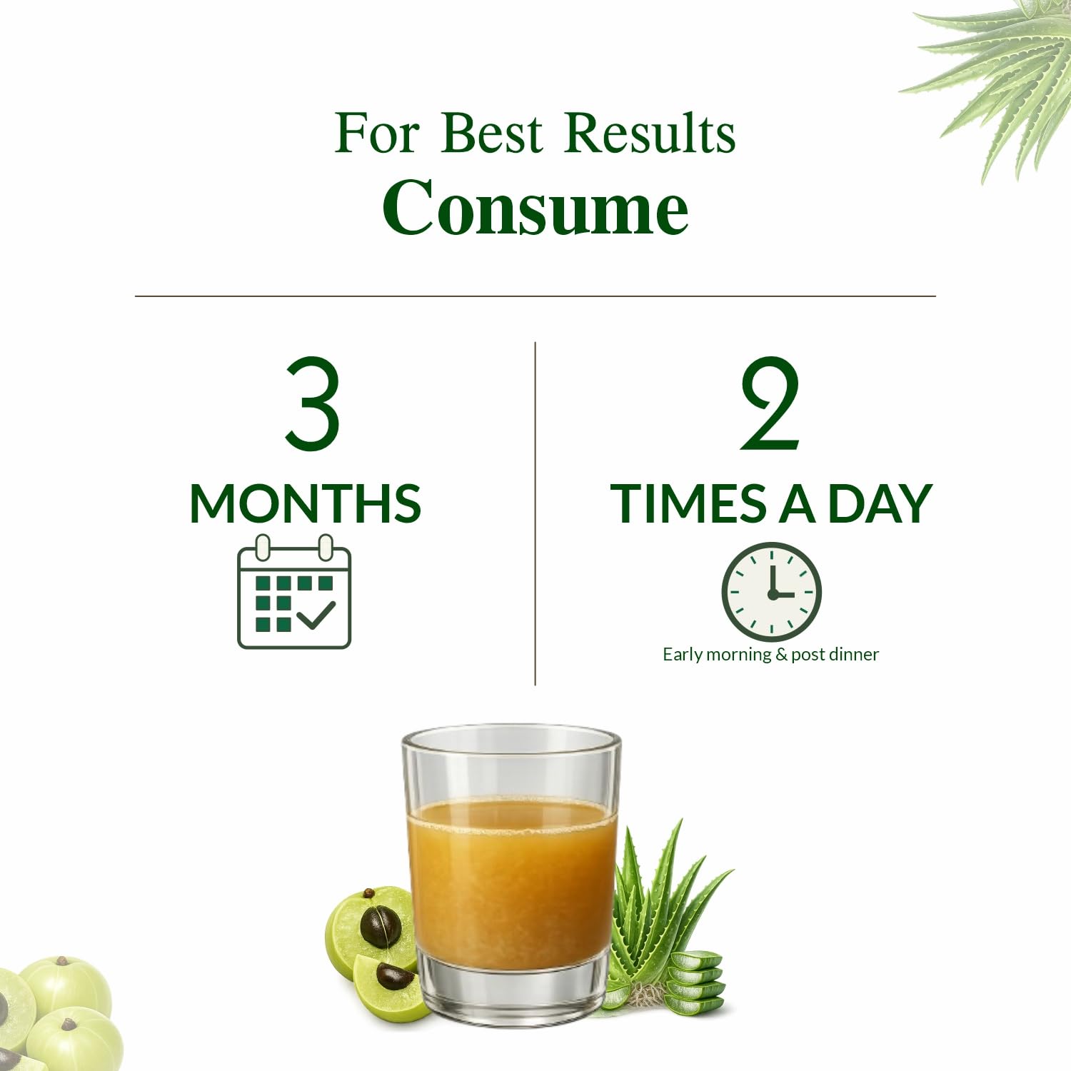 Axiom Aloevera Amla Juice 1L Pack of 2 | Boosts Immunity | Helps to purify Blood | Helps in Digestion | Healthy Eyes | 100% Natural WHO GMP, GLP Certified Product 3