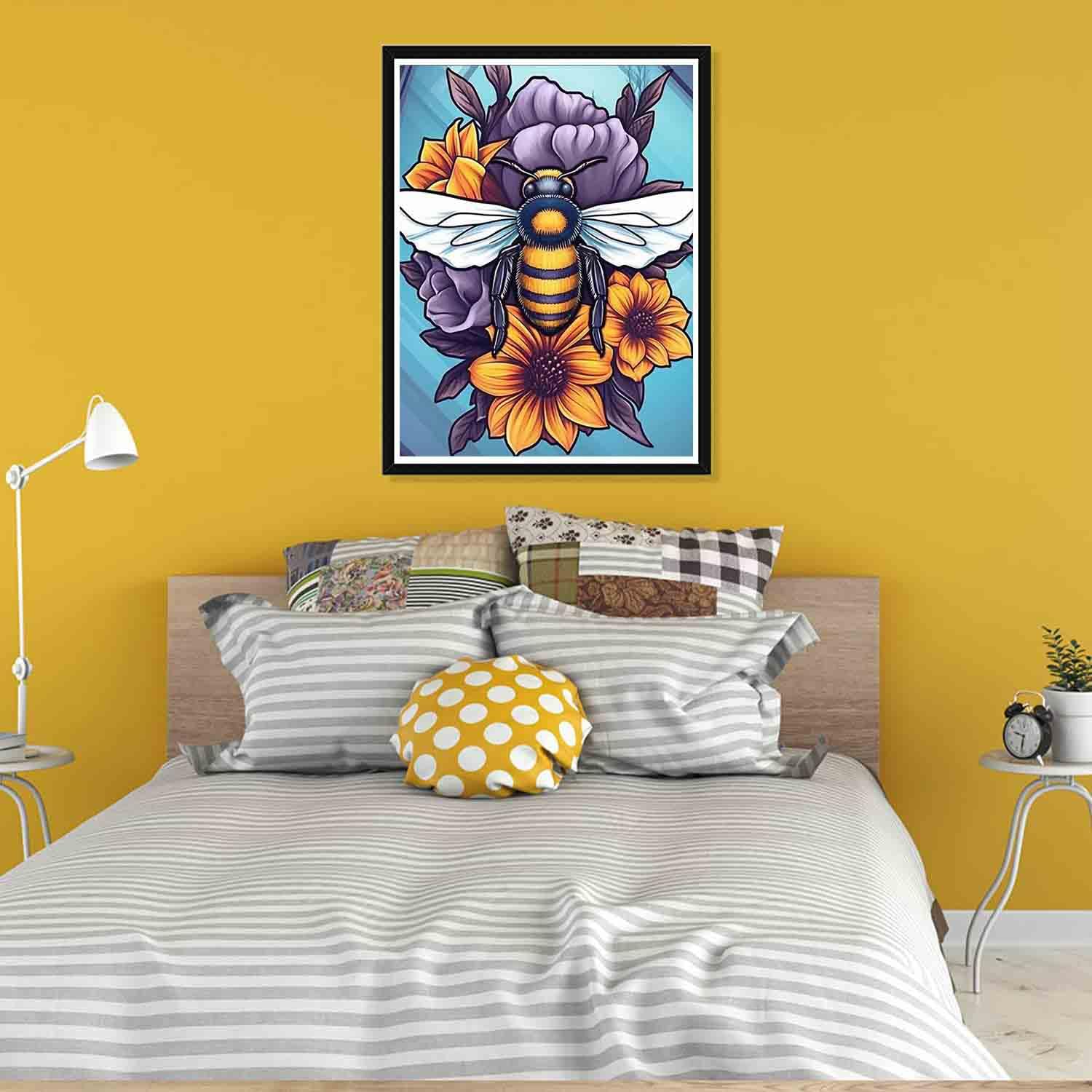 Pavemlo Kit Pittura Diamanti 5D Melissa - Quadro Fai Da Te 30x40 Cm Con Strass Rotondi - Animali, Arte Mosaico Per Decorazione Parete Casa - Regalo Creativo Per Adulti E Bambini