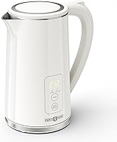 PARIS RHÔNE 1.7L Electric Tea Kettle: Temperature Control, 6 Presets, 4H Keep Warm, LED Display, BPA-Free, Rapid Boil
