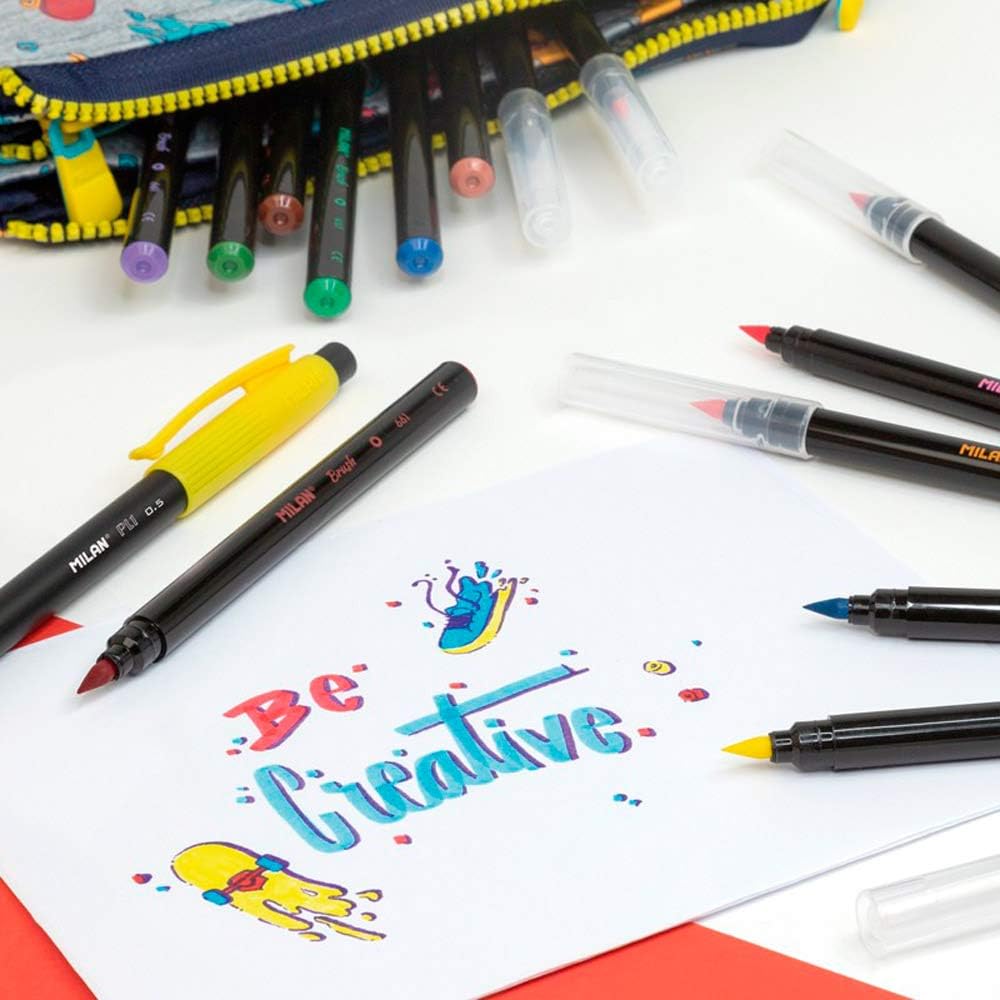 Box of 24 brush pens