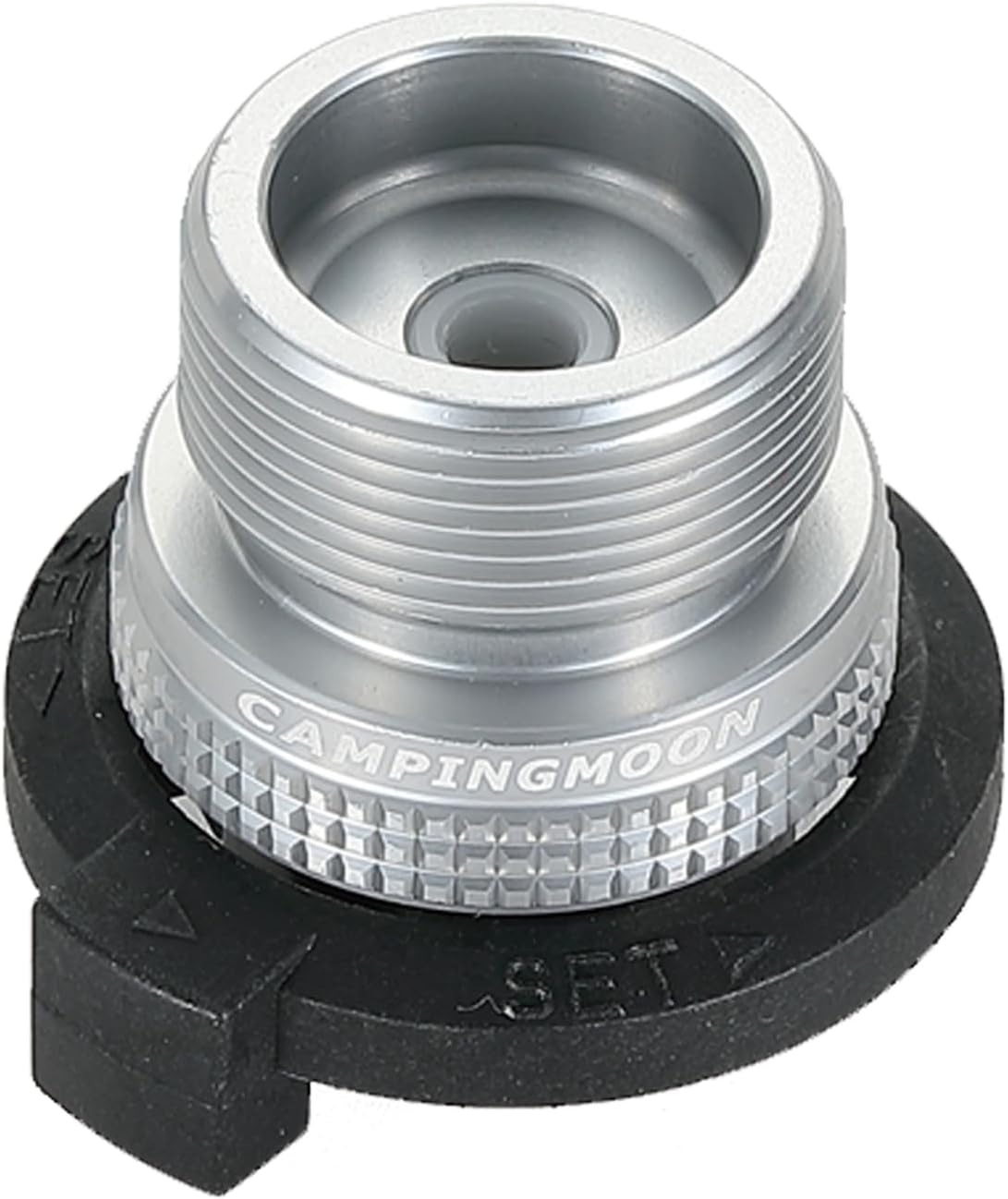CAMPINGMOON Butane to Propane CGA 600 Adapter Converter 8oz Nozzle Type Butane Canister to 1LB Propane Grill Torch Connection Z19