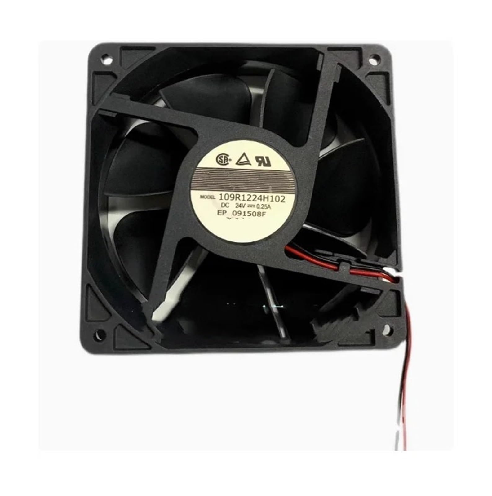 Ventilateur 109R1224H102 24V pour résoudre les problèmes de surchauffe de boîtier 12cm
