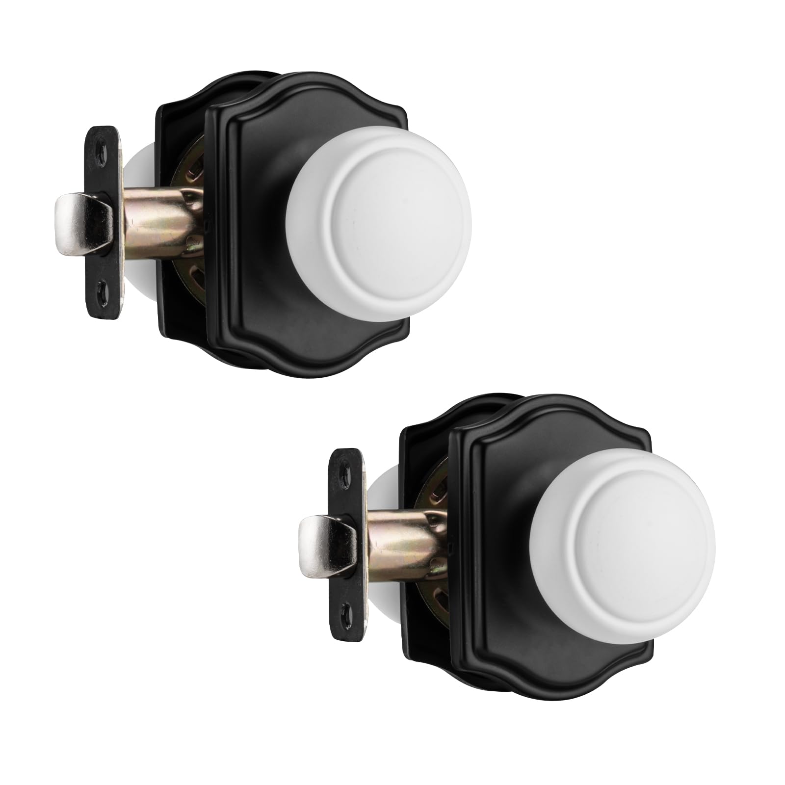 Gold Camelot Door Knobs - 6 Pack -16 Gold Camelot Door Knobs - 6 Pack -16
