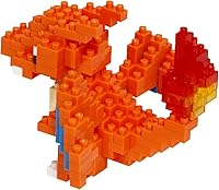 Vista 4 de nanoblock - Pokémon - Charizard, kit de construcción de la serie Pokémon