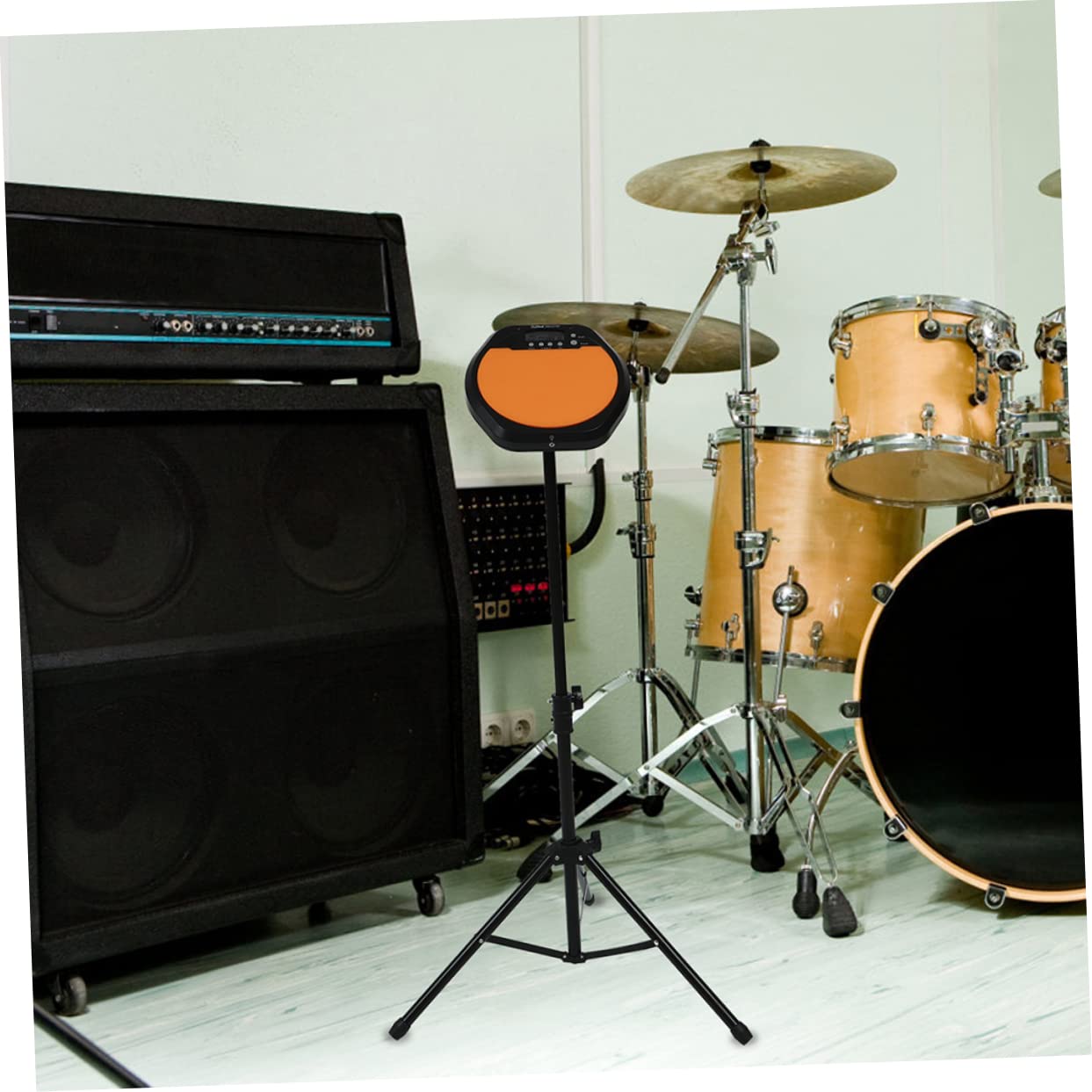 BESTonZON Soporte De Instrumentos Pads De Batería 8 Pulgadas Timbales Duradero y Práctico