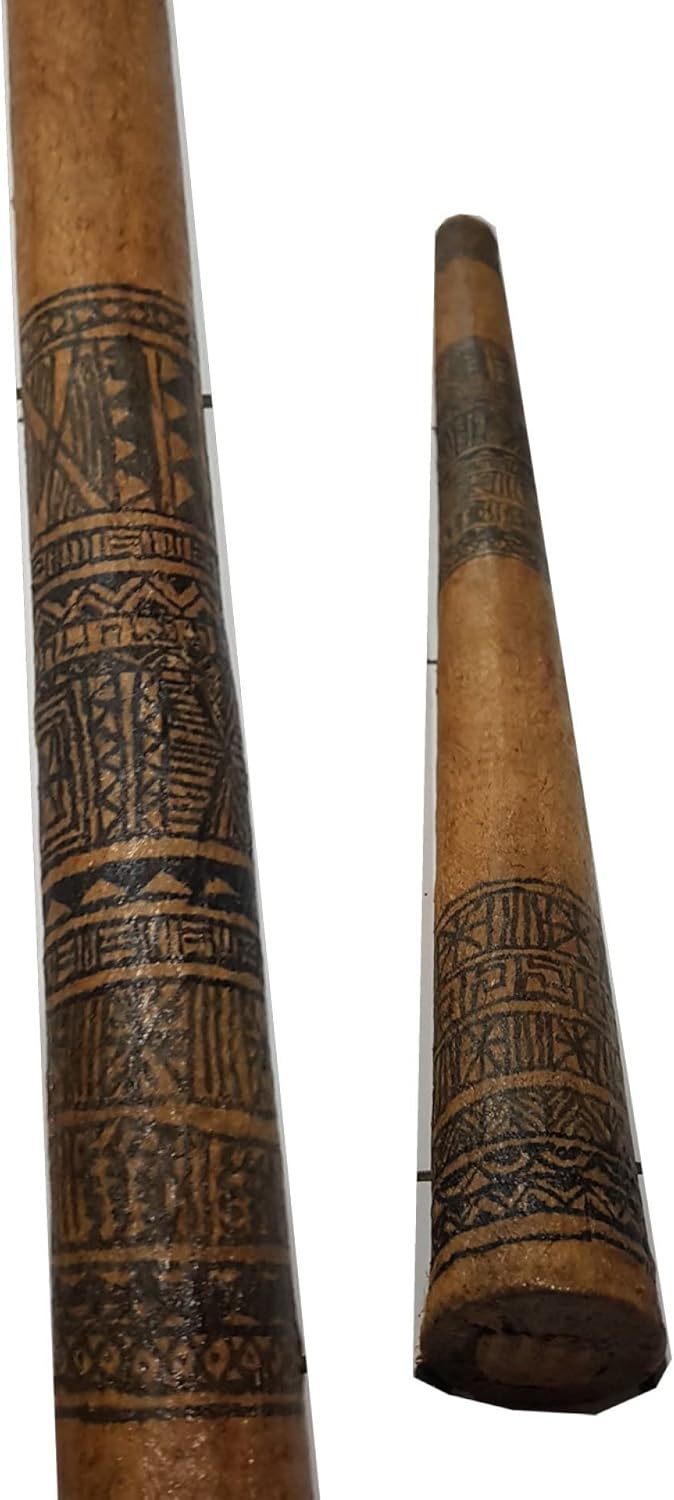 40” Maori Rain Stick: Authentic Rain Maker for Meditation, Sound Therapy, and Natural Ambiance - Perfect Meditation & Relaxation