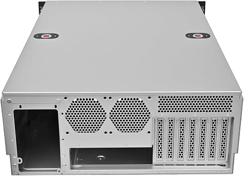 Silverstone Mini-SAS HD SFF-8643 with 12 Gb/s Interface 4U 24 Bay 2.5 / 3.5 HDD/SSD Rackmount Storage Case SST-RM43-324-RS